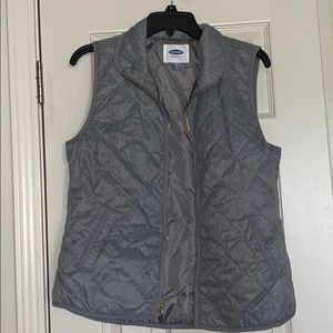 Gray vest